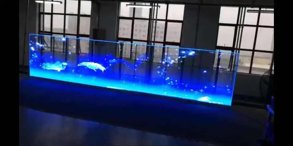 P3.97-7.81 LED-Videowandbildschirm Vermietung Transparent Vollfarbe