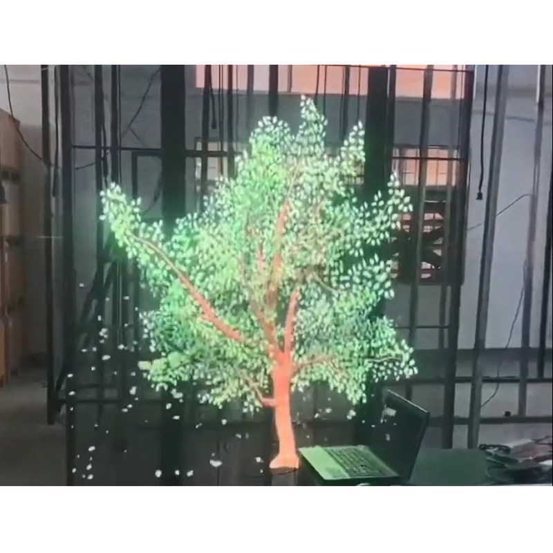 4K schlanke transparente LED-Display-Platte Mehrfarbig hochauflösend