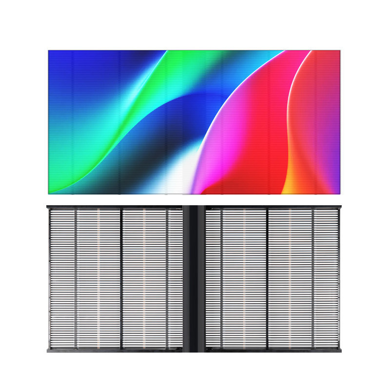 4K schlanke transparente LED-Display-Platte Mehrfarbig hochauflösend