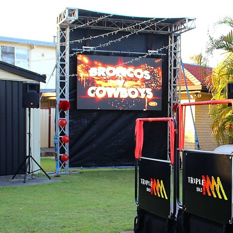 Wasserdichte SMD Vermietung LED-Displaywand Mehrzweck-Full-Colour