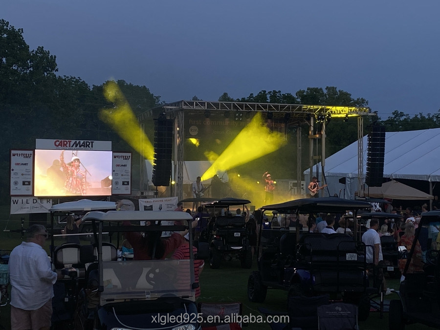 64x64-Bühnen-LED-Bildschirm Vermietung Mehrzweck-Full-Colour P3.91mm