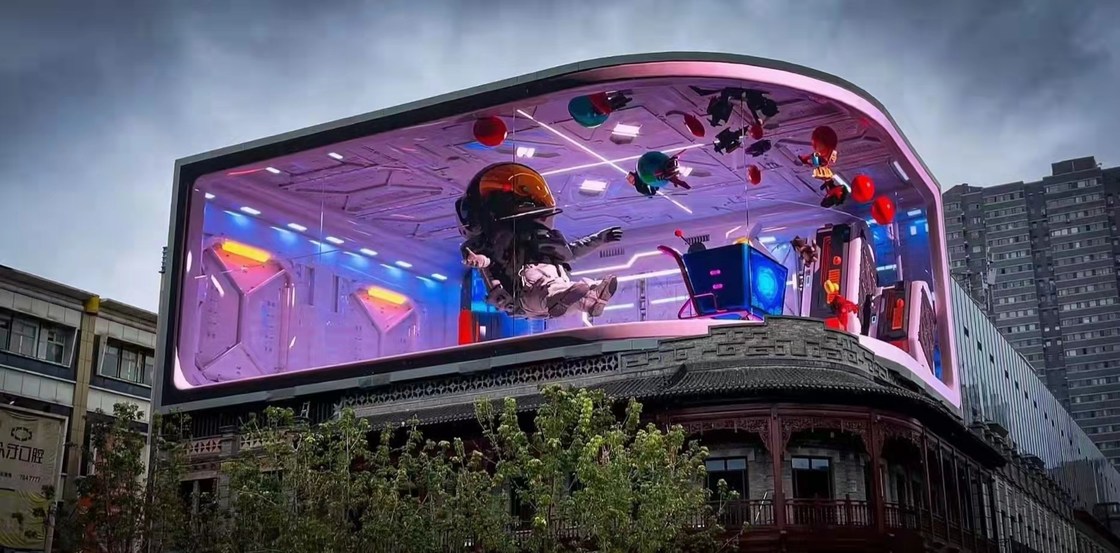 Werbung Außen-LED-Bildschirme SMD1921 P4.81 P3.91 P2.064 Pixel Pitch 4.81mm