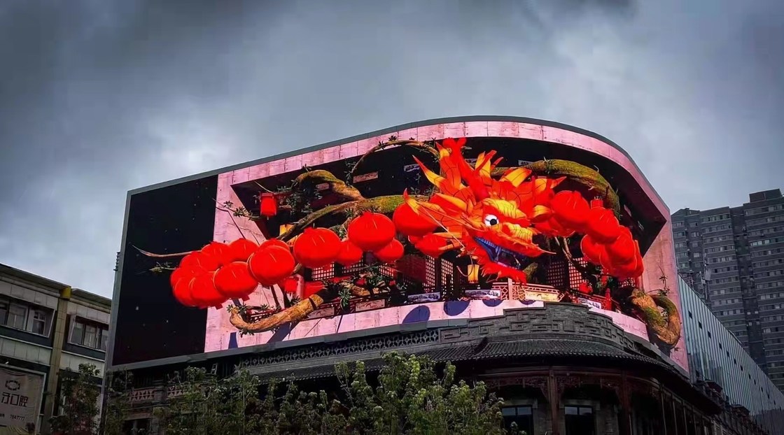 Werbung Außen-LED-Bildschirme SMD1921 P4.81 P3.91 P2.064 Pixel Pitch 4.81mm