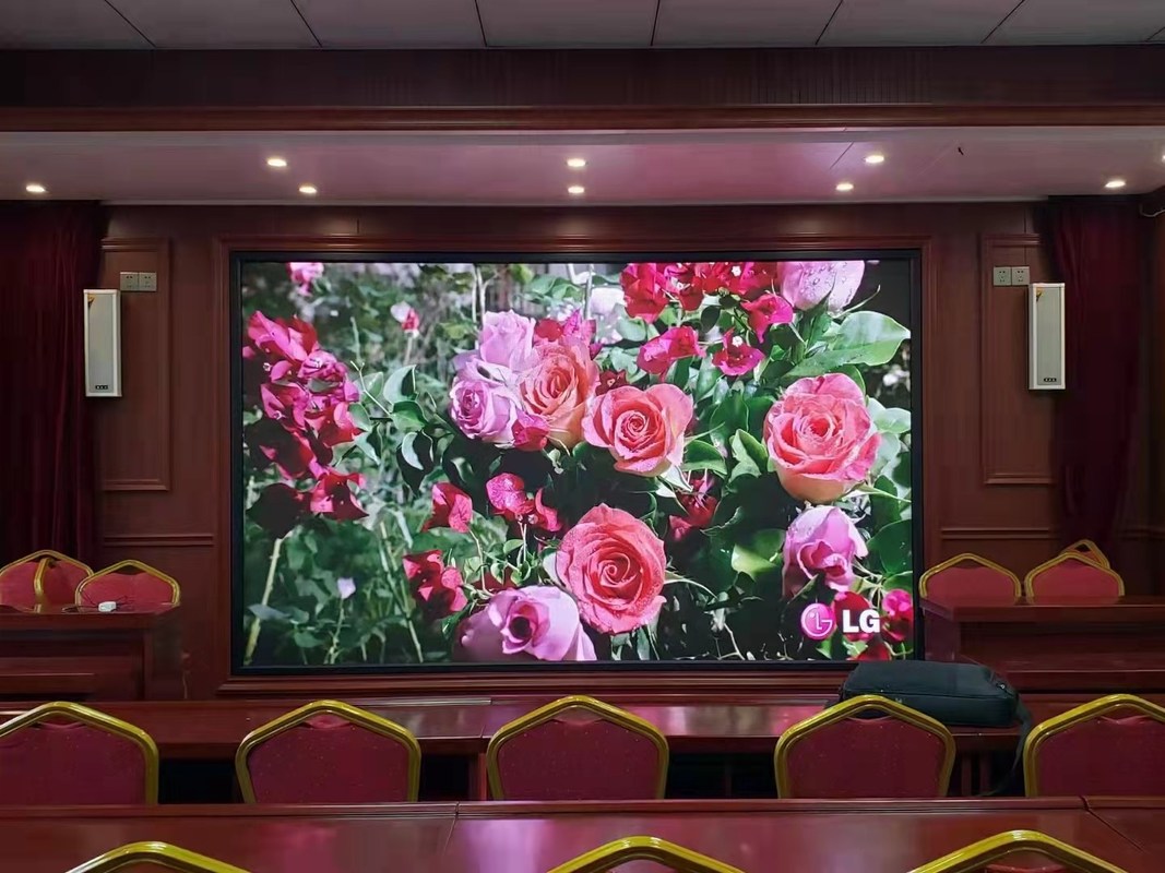 HD Werbung Indoor LED Display Bildschirm Vollfarbe 16bit Helligkeit