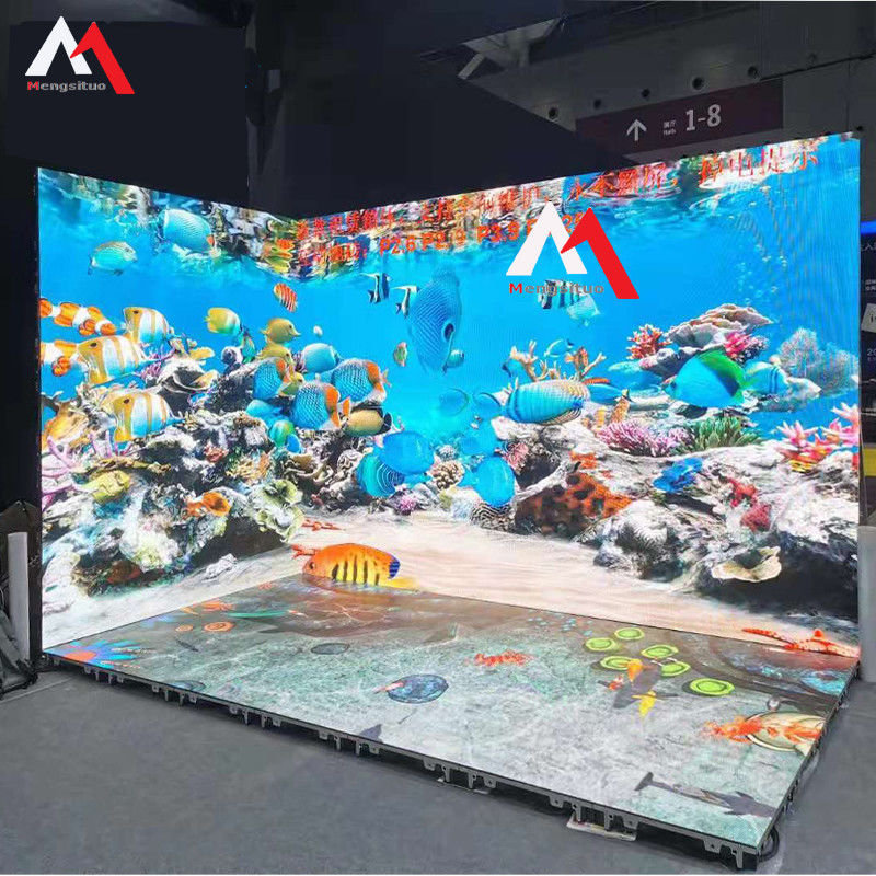 Fixed RGB Indoor LED Display Screen SMD1212 für Einkaufszentren