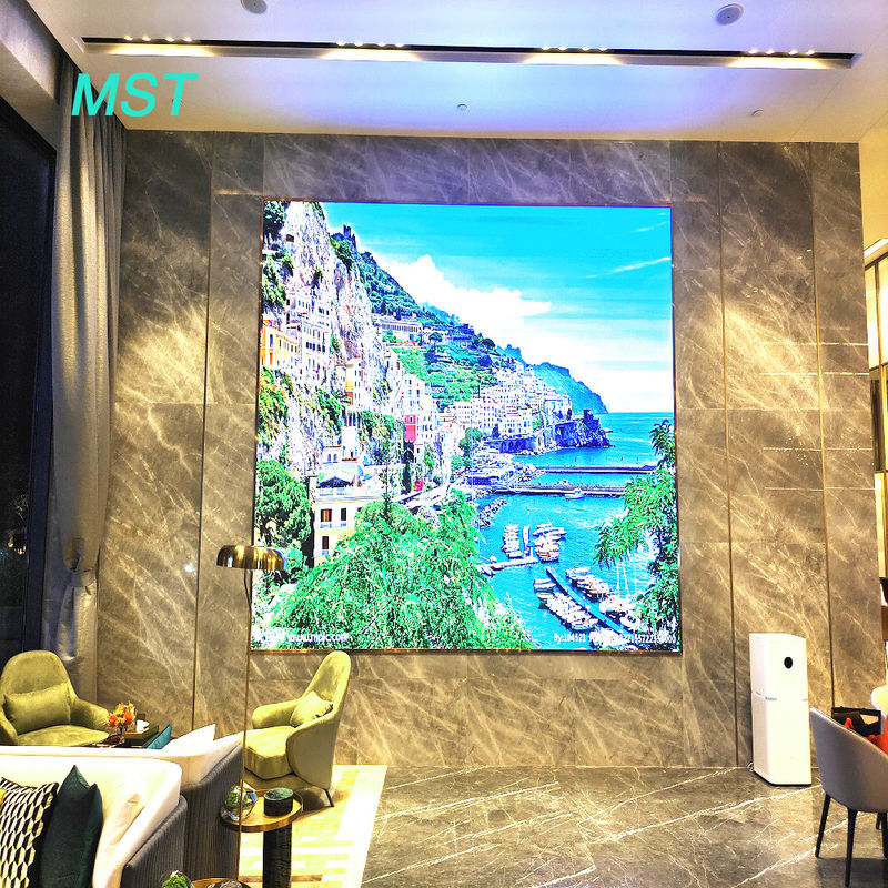 Fixed RGB Indoor LED Display Screen SMD1212 für Einkaufszentren