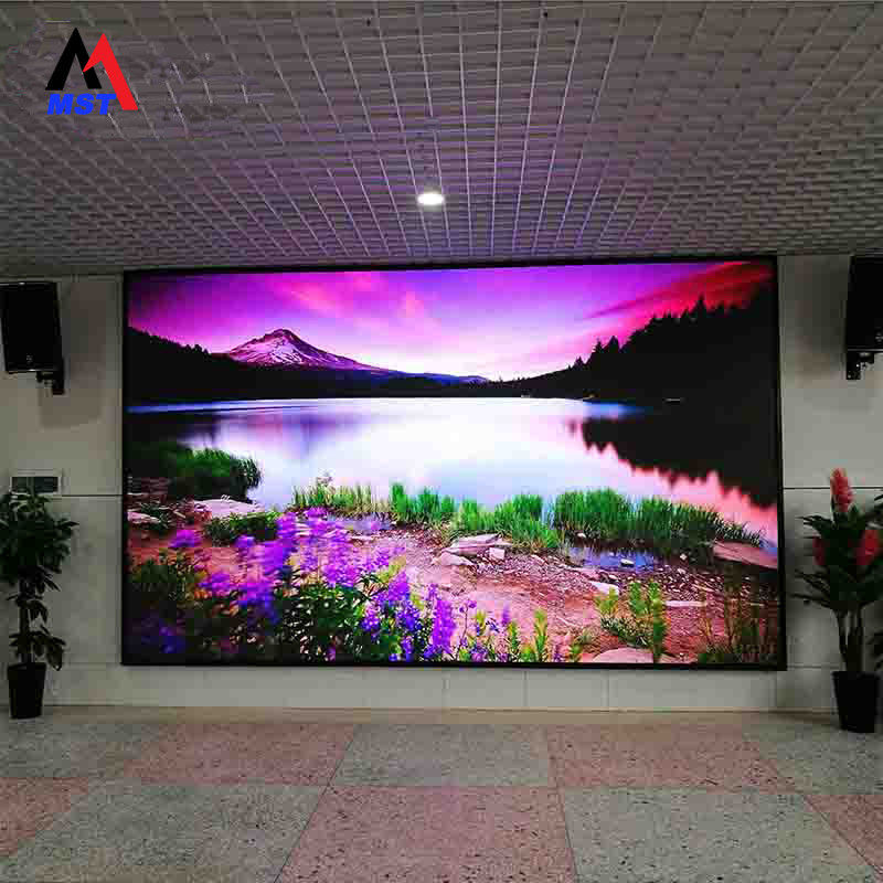 Fixed RGB Indoor LED Display Screen SMD1212 für Einkaufszentren