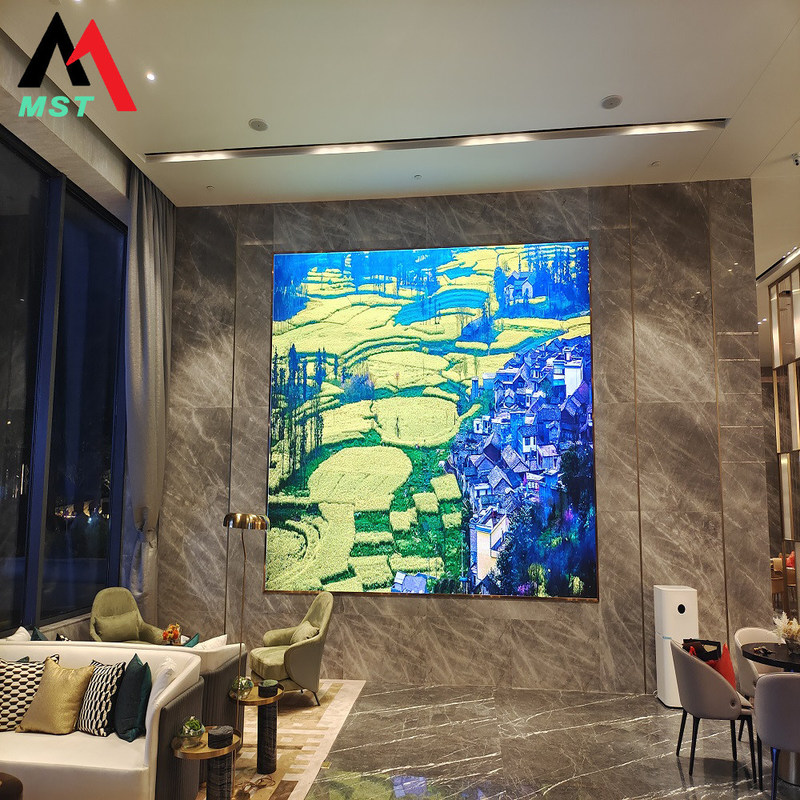 Gewerbliche LED-Anzeigebildschirm für den Innenbereich P3.91 SMD2121 Vollfarbe