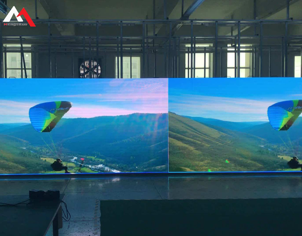 160x80 Langlebige Videowand, LED-Bildschirm für Werbung im Innenraum