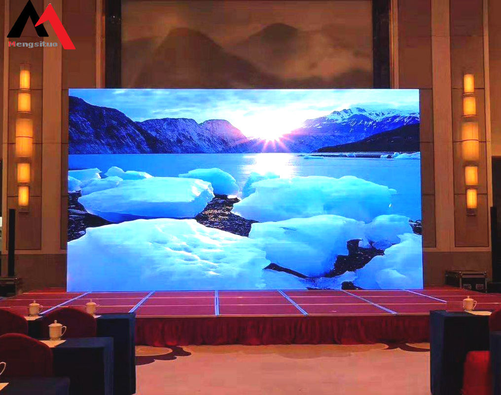 160x80 Langlebige Videowand, LED-Bildschirm für Werbung im Innenraum