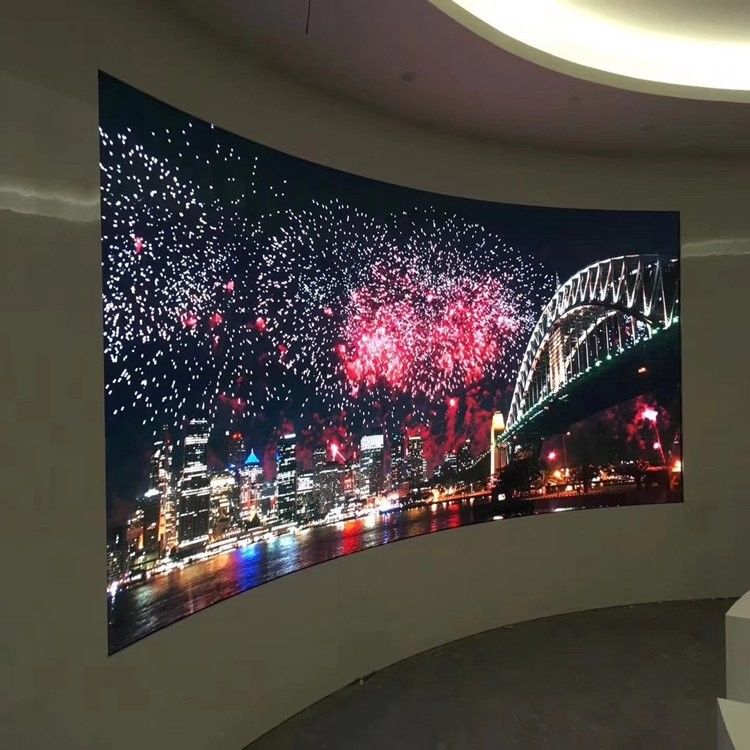 Wasserdichte P3.91 LED-Videowandbildschirm