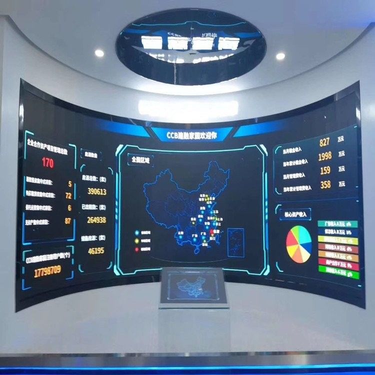 Wasserdichte P3.91 LED-Videowandbildschirm