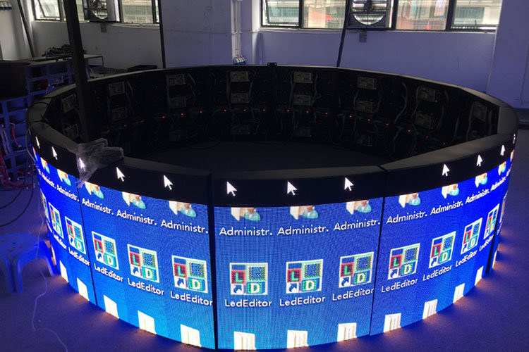 SMD1921 LED virtueller Produktionsbildschirm Multiscene 3840HZ in voller Farbe