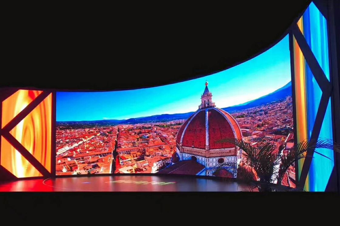 160x320mm Bühnen-LED-Videowand für Veranstaltungen Multifunktionales Flexibles