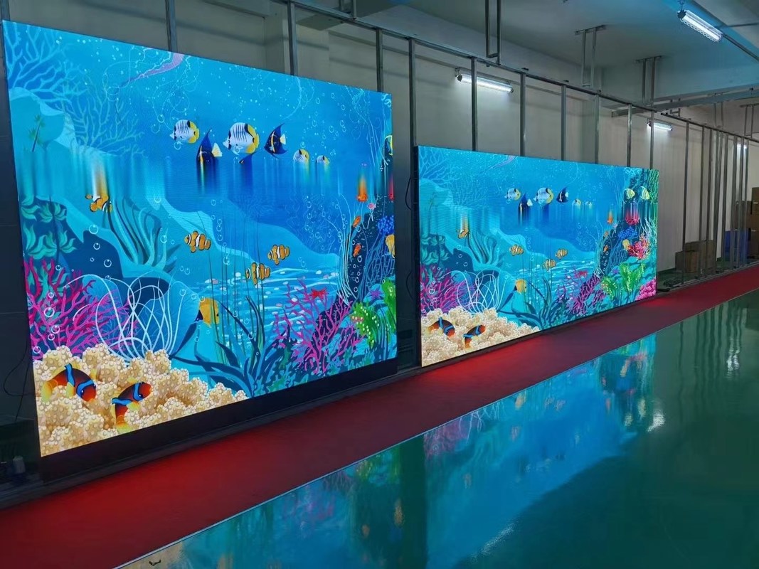 1000bits Bühnenhintergrund LED-Bildschirm Mehrzweckmaterial aus Aluminium