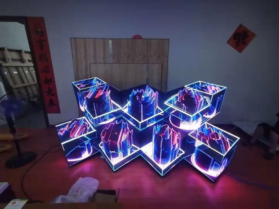 Leichtgewicht Flex LED-Display Bildschirmwand Mehrfarbig 2mm Pixel Pitch