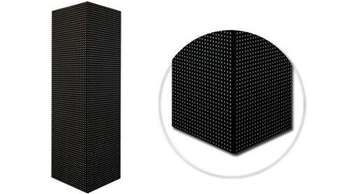 Nahtlose Ecke gekrümmte LED Videowand, Ausstellung LED Display Soft Modul